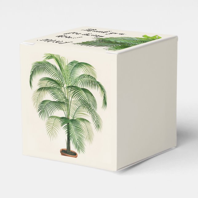 Palm Trees Deixa Caixas de Favoritos Personalizada (Frente)