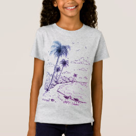 Palm Trees e Sandpiper Beach Life T-Shirt