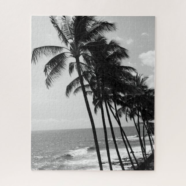 Palm Trees Havaianas de 16" x Quebra-cabeça de 20" (Vertical)