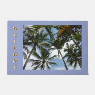 Palm Trees WELCOME Cust. Tapete