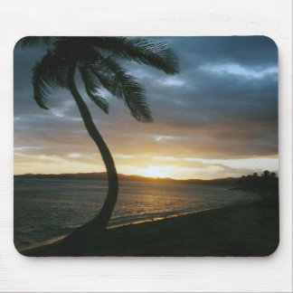 Palma Mousepad do por do sol