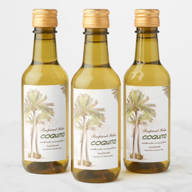Palma Tropical de Coquito (Garrafas)