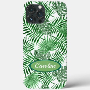 Palma Verde tropical personalizada deixa padrão d