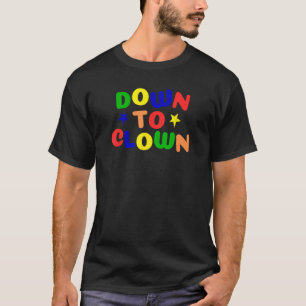 Palmada Para O Palhaço Da Camiseta Engraçada Vinta