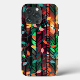 Palmas de Cordas de Natal Lâmpadas Coloridas