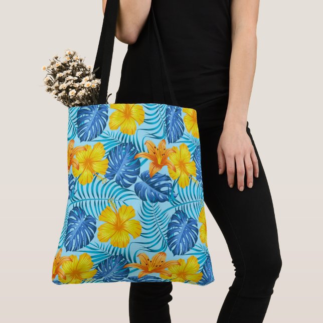 Palmas Tropicais de Tote Bag (Close Up)
