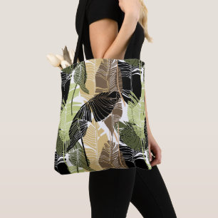 Palmas Tropicais de Tote Bag