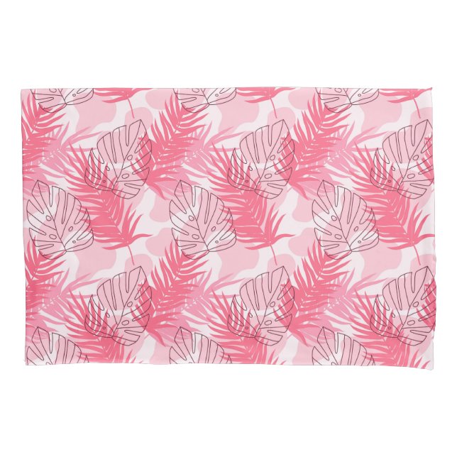 Palmas Tropicais Pillowcase (Frente)