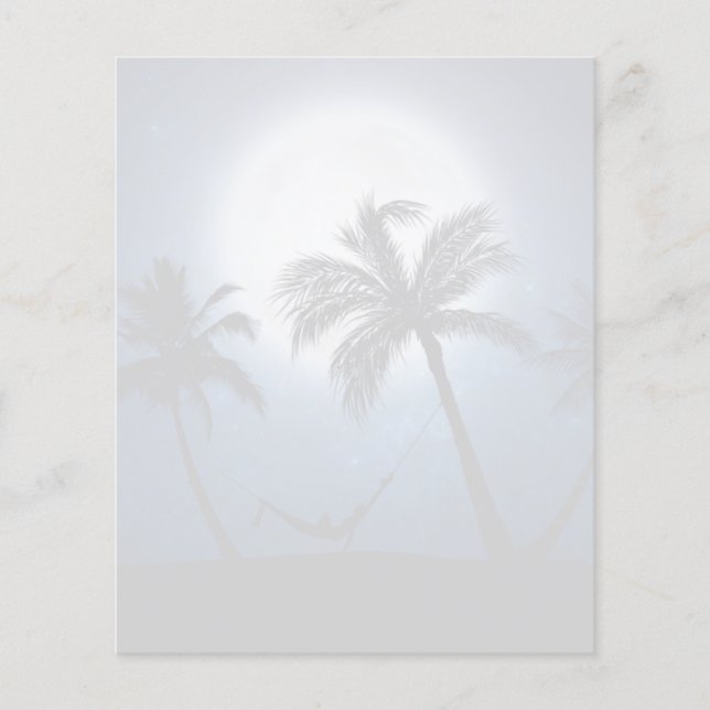 Palmeiras à luz do luar (Frente)