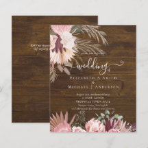 Pampas de Grass Tropicais de Vinho de Borgonha