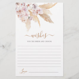 Pampas Grass deseja o cartão nobre