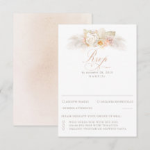 Pampas Grass Dried Foliage Wedes RSVP