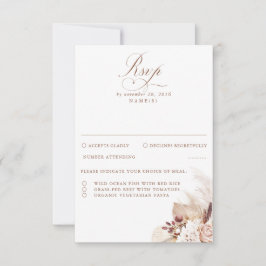 Pampas Grass Dried Foliage Wedes RSVP