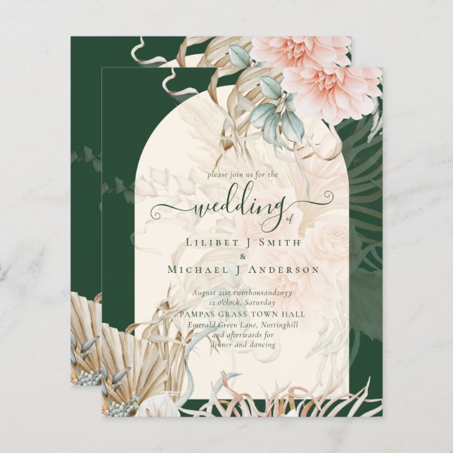 Pampas Verdes Emeraldas Nascidas Emerald (Frente/Verso)