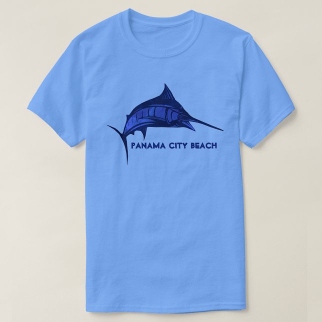 Panamá City Beach T-Shirt (Frente do Design)