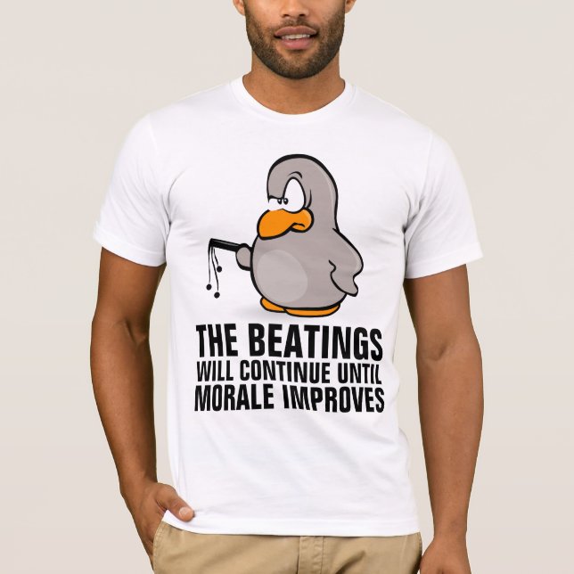 Pancadas continuarão, Camisetas Funny Boss (Frente)