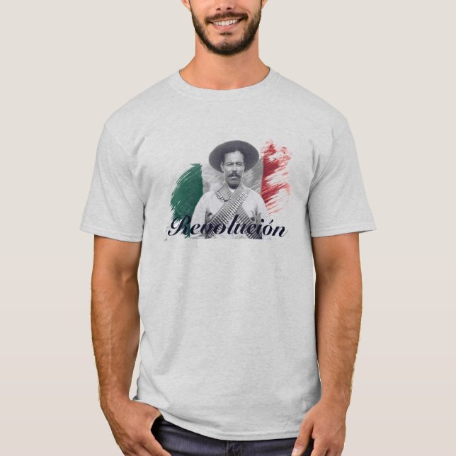 Pancho Villa Revolución T-Shirt (Frente)