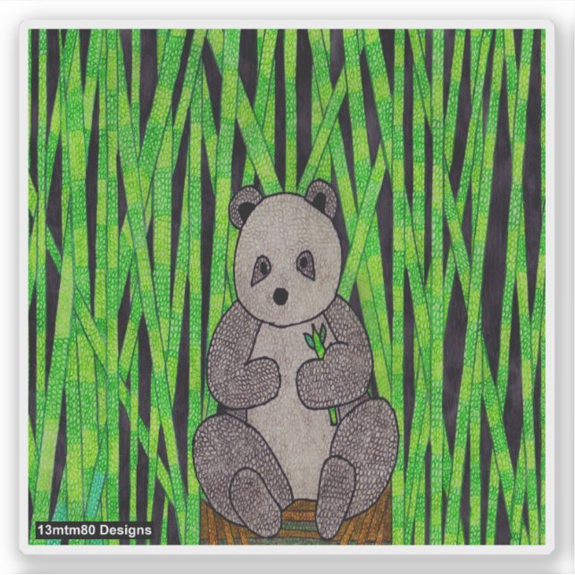 Panda - Adesivo (Frente)