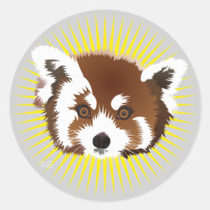 Panda autocolante (Ailuropoda melanoleuca)