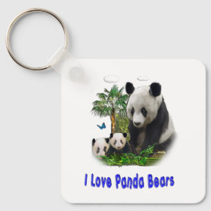 Panda Bear chaveiro