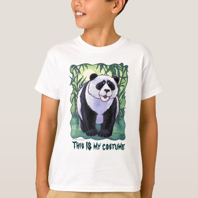 Panda Bear Este É Meu Conjunto Leve de Camisetas (Frente)