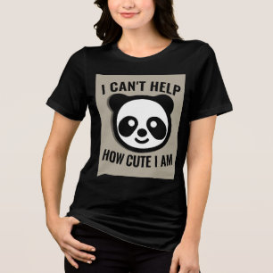 PANDA BEAR GAROTAS CORTES T-SHIRTS