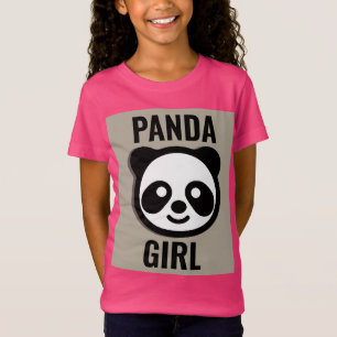 PANDA BEAR GAROTAS T-SHIRTS