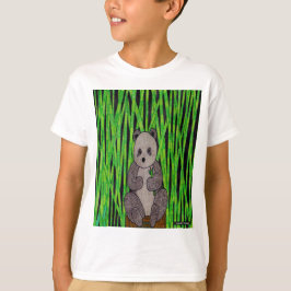 Panda (branco) - Camiseta Básica Masculina