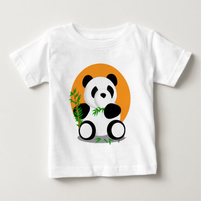 Panda comendo camisa de bambu (Frente)
