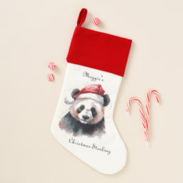 Panda de Natal, personalizável