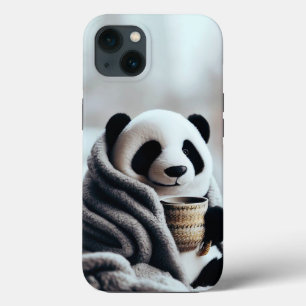 Panda Embalada No Inverno