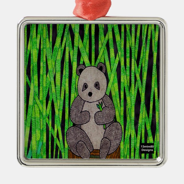 Panda - Enfeite Premium (Frente)