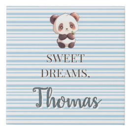 Panda Fofo Personalizado Sonhos Doces