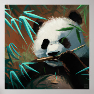Panda - Impressão de Arte Canvas