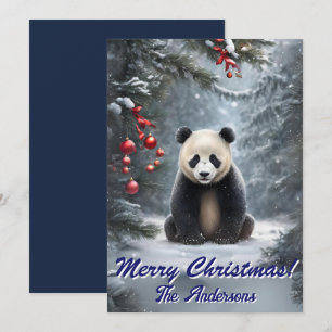 Panda Natal 2, Feriados Felizes, Cartão de Natal