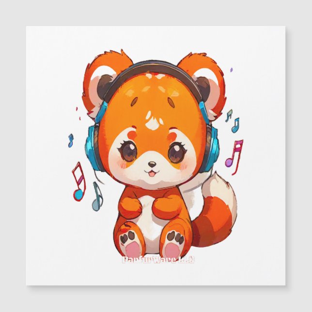 Panda ouvindo música Kpop (Frente)