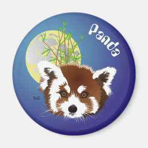 Panda pequena íman (Ailurus fulgens)
