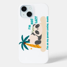 Panda preguiçoso fofo