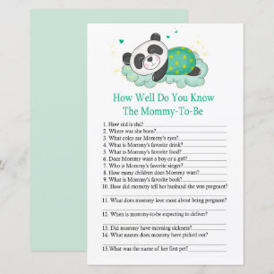 Panda sonolento Quão bem você conhece o jogo de ch