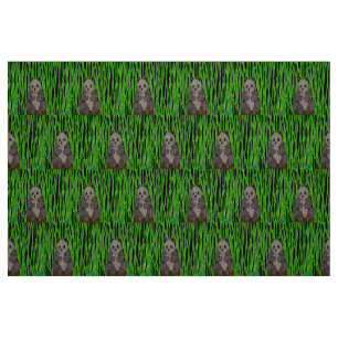 Panda - Tecido de Linho Natural
