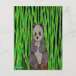 Panda (único) - Cartão postal