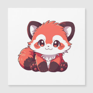  panda vermelho fofo