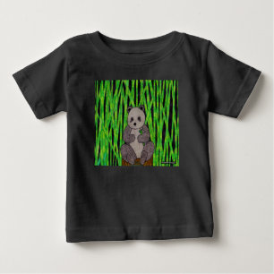 Panda (vívido) - Camiseta de Bebê
