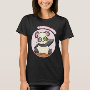 Pandamónio! Camiseta Panda Cuta, Camisa Sakura do