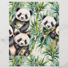 Pandas e Bambu-Cutes