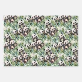 Pandas e Bambu-Cutes