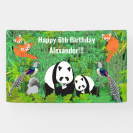 Pandas Lady Amherst's Pheasants Red Pandas Bamboo