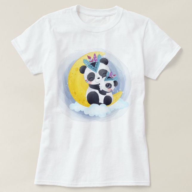 Pandas T-Shirt (Frente do Design)