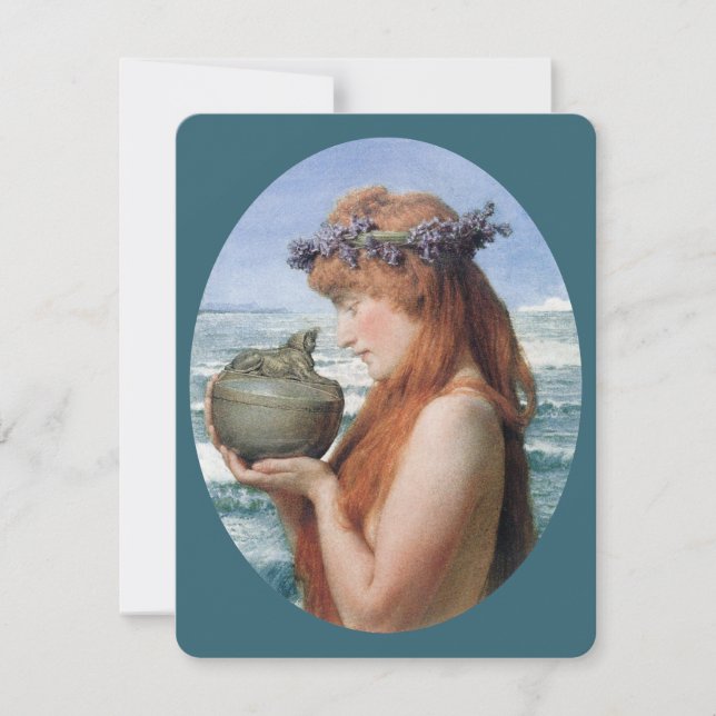 Pandora por Sir Lawrence Alma-Tadema (Frente)