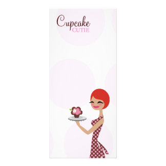 Panfleto 311 Cherrie o avental de Cutie do cupcake